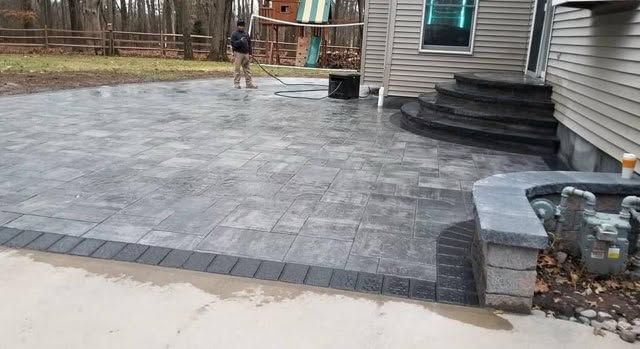 Custom deck build over an in-ground pool